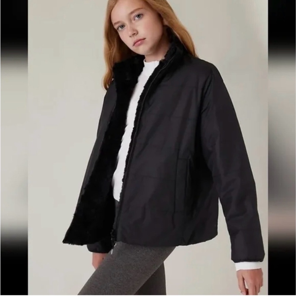 Athleta Girl Reversible Cool Days Jacket sz XS - Picture 2 of 12
